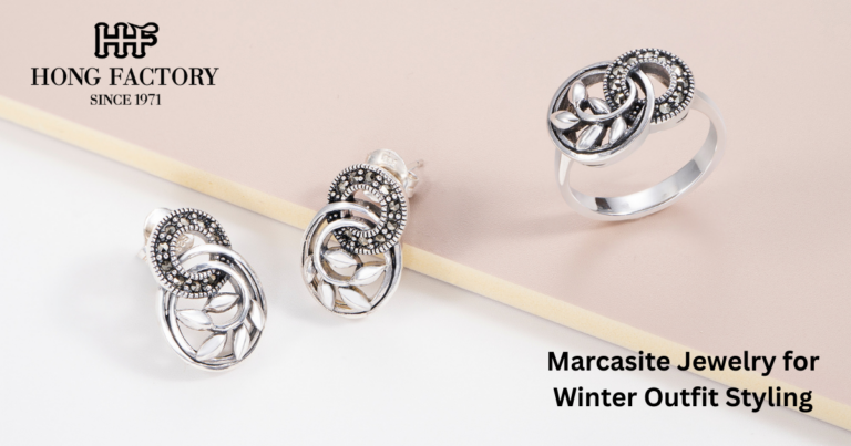 Marcasite Jewelry for Winter Outfit Styling