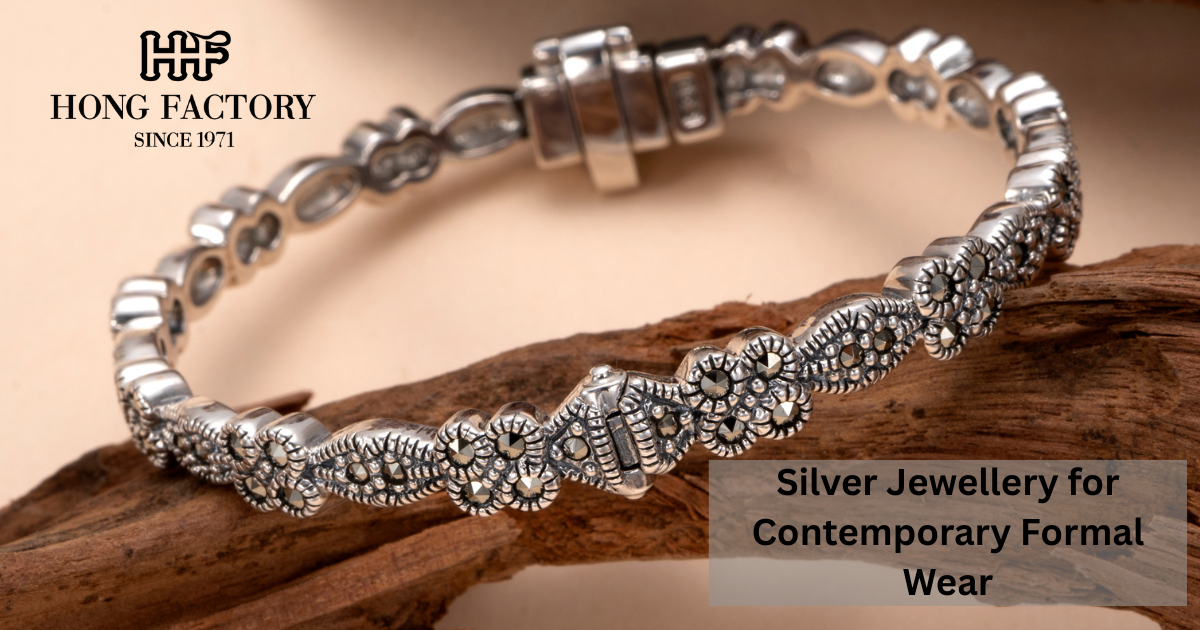Silver Jewellery for Contemporary Formal Wear